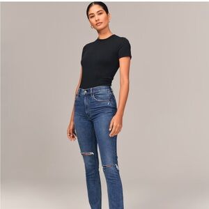 Abercrombie & Fitch Indigo Skinny Jeans